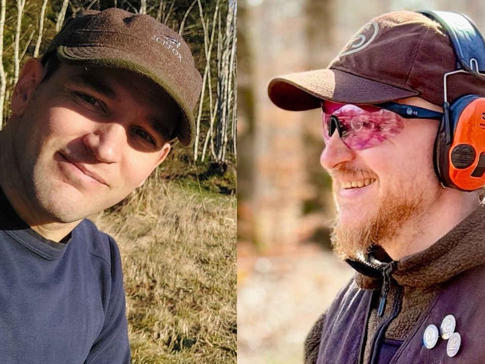Michael und Peter vom Fachbereich Jung(e) JägerInnen